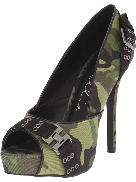 army green heels for women.